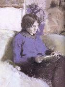 Edouard Vuillard Reading oil painting artist